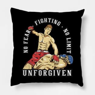 unforgiven fighting Pillow