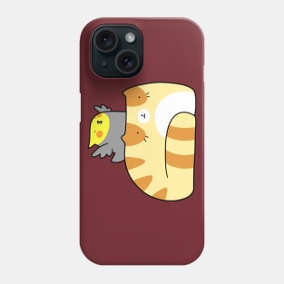 Tabby and Cockatiel Phone Case