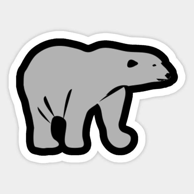 Polar Bear Polar Bear Sticker Teepublic Uk