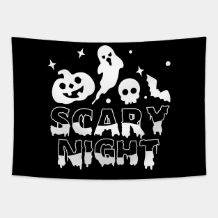 Scary Night Classic Tapestry