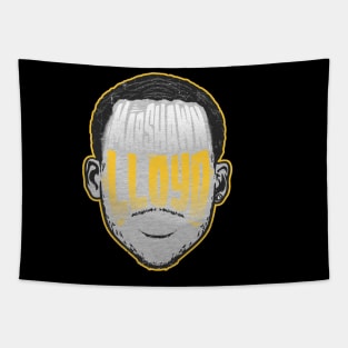 MarShawn Lloyd Green Bay Player Silhouette Tapestry