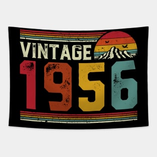 Vintage 1956 Birthday Gift Retro Style Tapestry