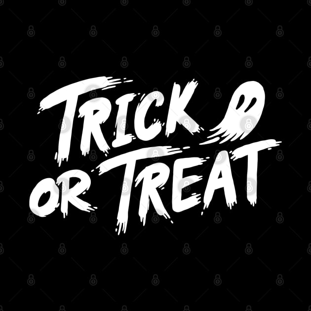 Trick or Treat White by KEMOSABE