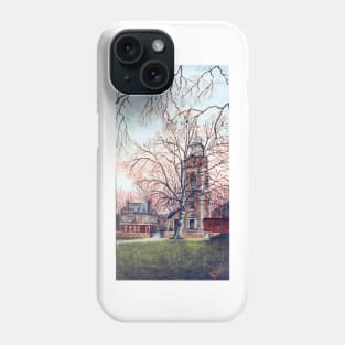 ST JOHNS CHURCH WAPPING LONDON AT SUNRISE Phone Case