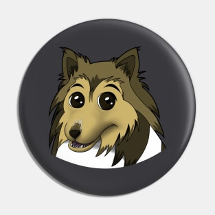 Ziggy the Sheltie Pin