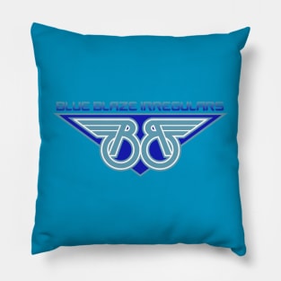 Buckaroo's Blue Blaze Irregulars Pillow