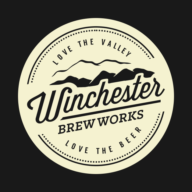 Winchester Brew Works logo (light ink) by Winchester Brew Works