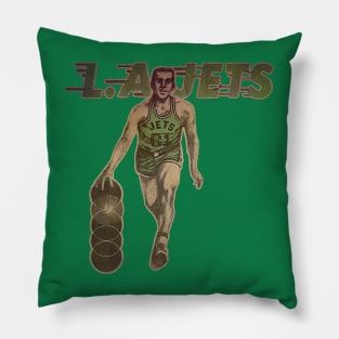 Los Angeles Jets Basketball Pillow