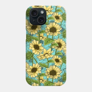 Sunflowers Pattern Phone Case