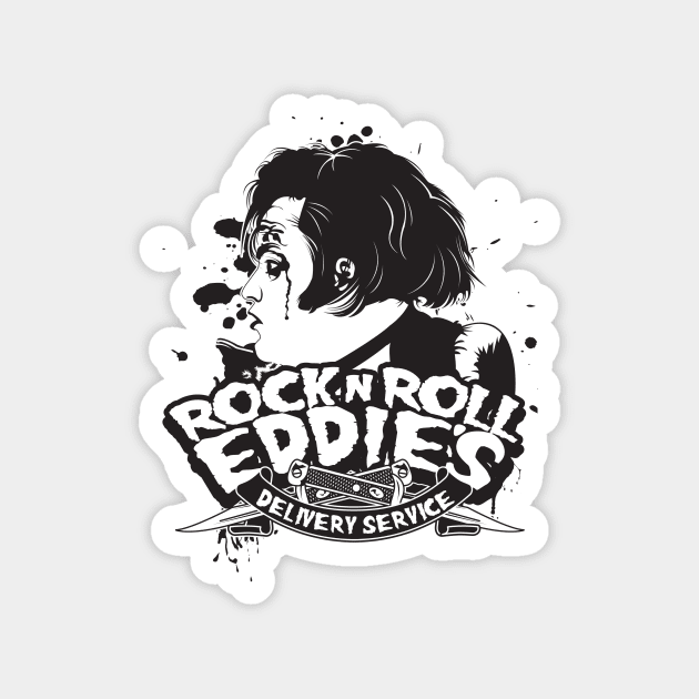 Eddies Delivery service Magnet by satansbrand