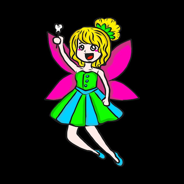 Mardi Gras Tooth Fairy Costume Original Gift by KK-Royal