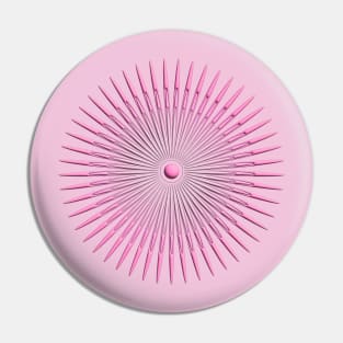 concentric pink Pin