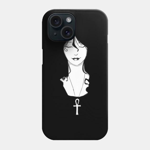 Minimal Death Phone Case by DoubleZero_24