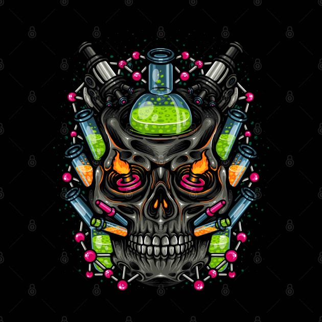 SCIENCE SKULL by Stayhoom