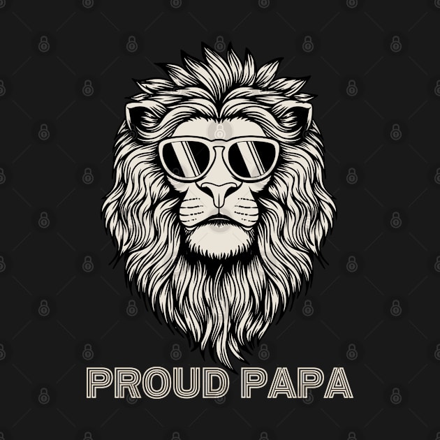 Proud Papa Lion by yapp