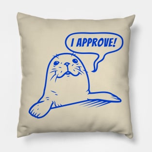 Seal of Approval Pillow