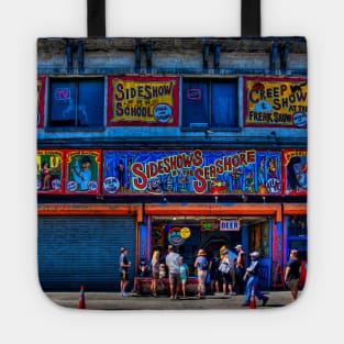 Sidestreet Sideshows, Freaks, Geeks and Creeps at Coney Island, New York Tote