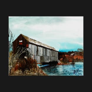 Bloomfield Creek Covered Bridge T-Shirt