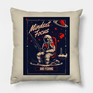 Mindset, Focus and Fishing Pillow