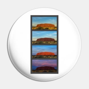 Uluru Sunset Pin