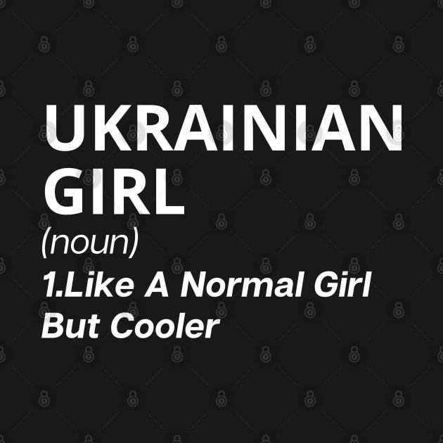 UKRAINIAN Girl Like A Normal Girl But Cooler by Myartstor 