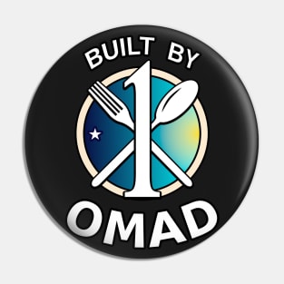 Built By One Meal A Day Pin