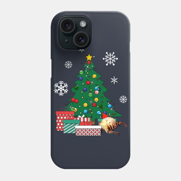 Head Crab Around The Christmas Tree Half Life Phone Case by Nova5