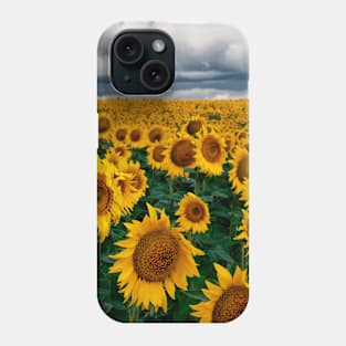 SCENERY 70 - Yellow Sunflower Blooming Flower Blossom Phone Case