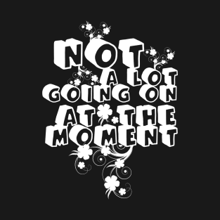 NOT A LOT GOING ON AT THE MOMENT T-Shirt