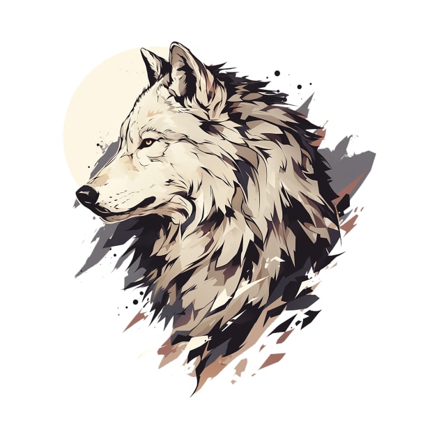 wolf by Stephanie Francoeur Art