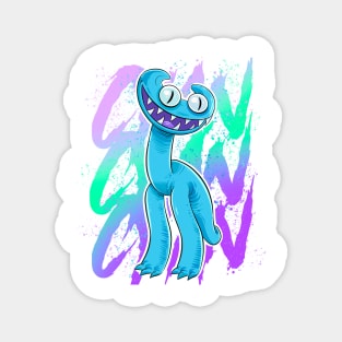 raimbow friends cyan Magnet