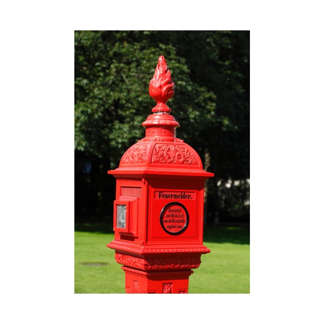 Historical fire alarm, Berlin, Germany, Europe by Kruegerfoto