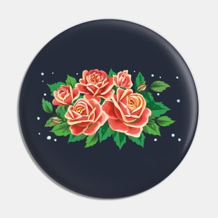 Bouquet of roses Pin