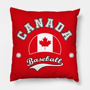 Canada Baseball Team Pillow