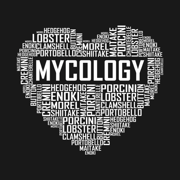 Mycology Heart by LetsBeginDesigns