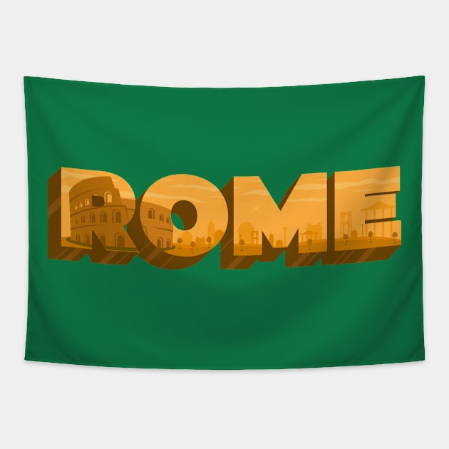 Rome Tapestry by Mako Design 