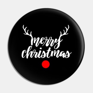 Raindeer Merry Christmast Funny Xmas Family Pin