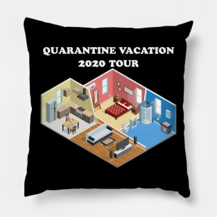 Quarantine Vacation Apartment Tour 2020 Pillow