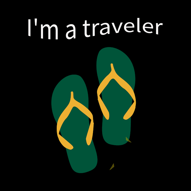 I am a traveler shirt by Nonlani