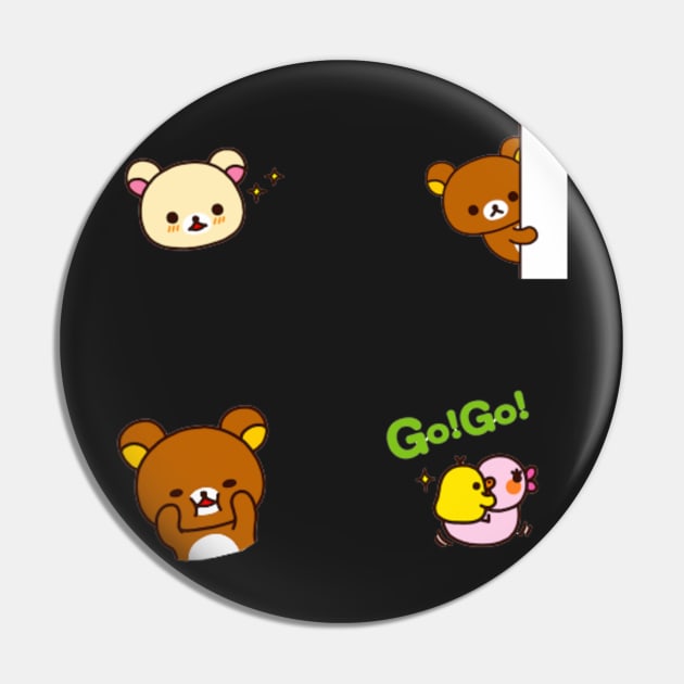 rilakkuma sticker sheet Pin by yujibell