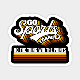 Go Sports Team Magnet