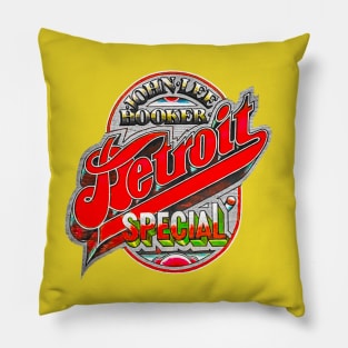 Detroit Special - Red Pillow