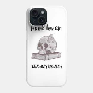 book lover chasing dreams Phone Case