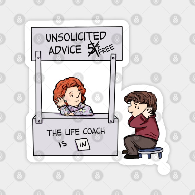 Unsolicited Advice Magnet by randomship