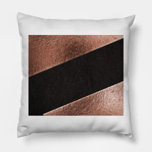 Leather and lattes Pillow