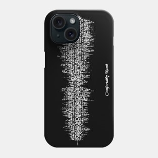 Comfortably Numb Soundwave Phone Case