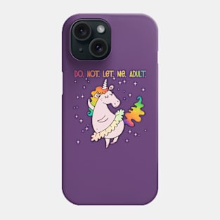 Dancing Unicorn. Phone Case