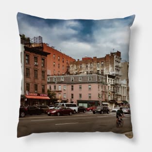 W Broadway Canal Street Manhattan NYC Pillow