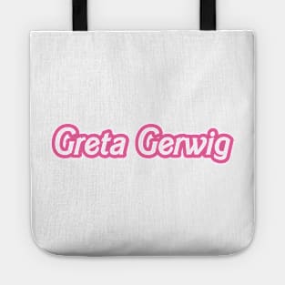 greta gerwig white and pink barbie movie premier Tote