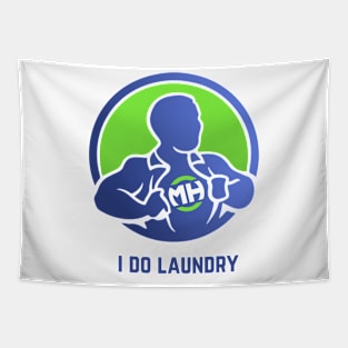 Front: I Do Laundry Back: Husband of the Year Tapestry